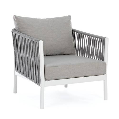 Fauteuil en Aluminium Peint pour Terrasse