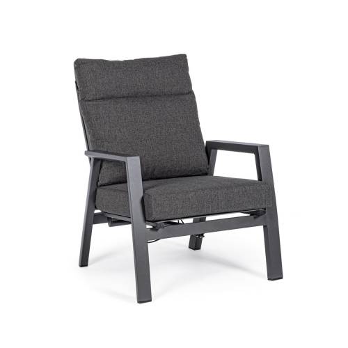 Fauteuil Inclinable Aluminium pour Terrasse