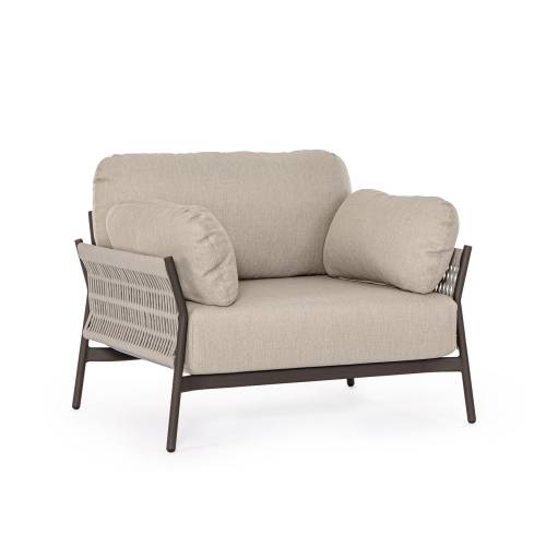 Fauteuil en Aluminium Peint pour Jardin