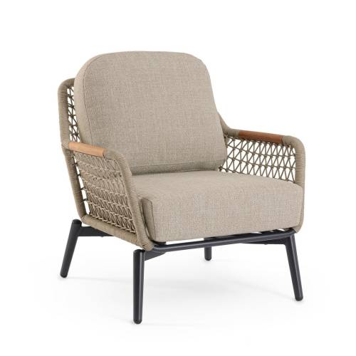 Fauteuil en Aluminium Peint pour Terrasse