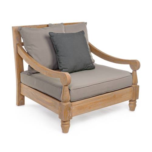 Fauteuil en Bois de Teck pour Jardin