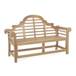 Banc Extérieur en Bois Teck FSC pour 2 personnes Ce banc de