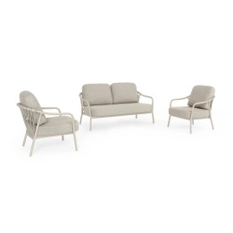Le SET3 SALON EDVIGE PELICAN est un must-have pour votre