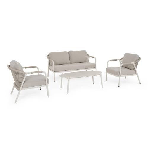 Étagère aluminium peint à poudre pour terrasse