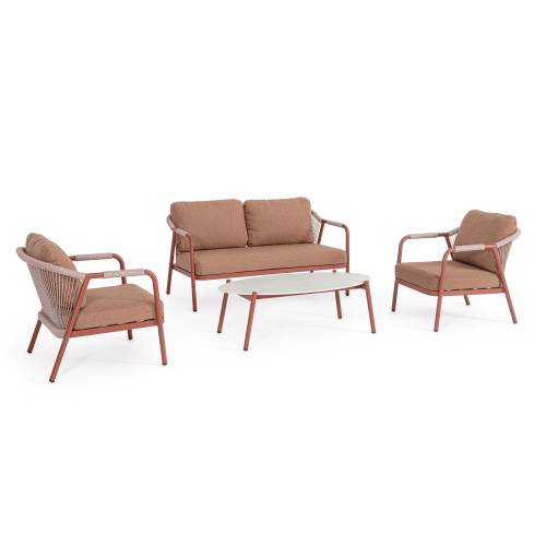 Salon en CUIVRE pour Terrasse