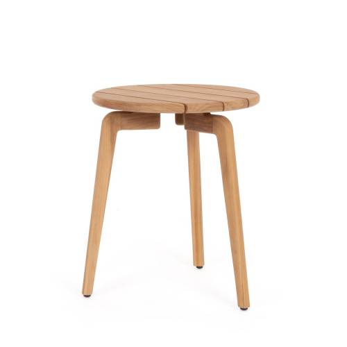 TABLE BASSE TECK POUR JARDIN