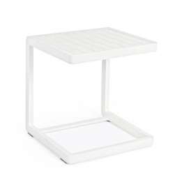 La table basse KONNOR 40X40 blanc CX21 est un objet iconique de