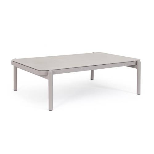 Table basse en verre pour terrasse
