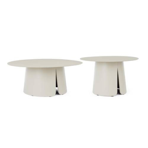 Table Basse en Aluminium Peint pour Terrasse