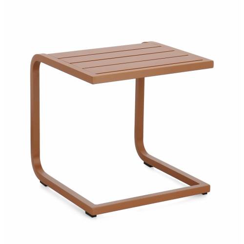 TABLE BASSE Aluminium peint à poudre pour Terrasse