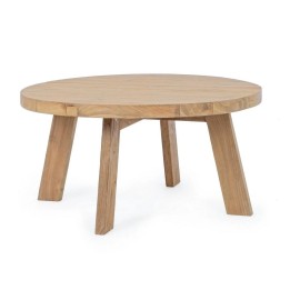 TABLE BASSE BOIS TECK FSC RECYCLÉ pour Terrasse