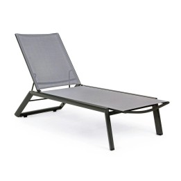Bain de soleil en aluminium pour jardin