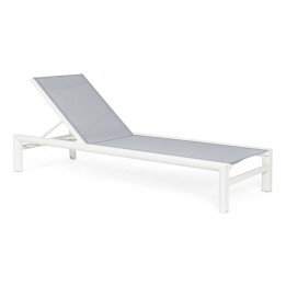 Bain de soleil en aluminium pour jardin