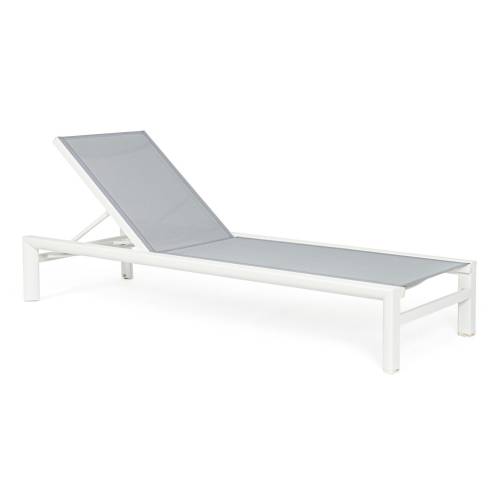 Bain de soleil en aluminium pour jardin