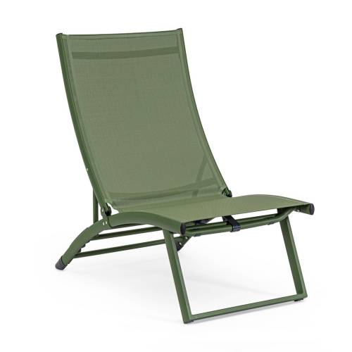 Fauteuil en aluminium et polyester pour terrasse