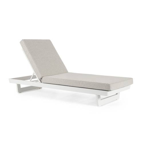 Bain de soleil en aluminium pour jardin