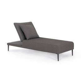 Bain contemporain aluminium extérieur Ce bain de soleil