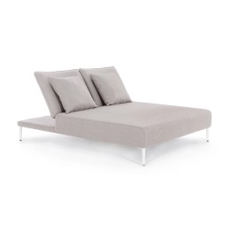 Bain de soleil en aluminium contemporain pour terrasse Conçu