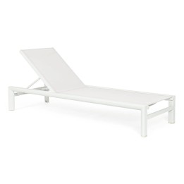 Bain de soleil en aluminium peint à poudre pour terrasse