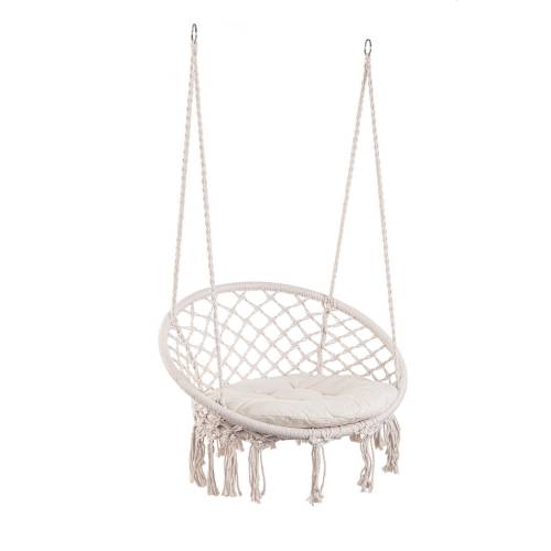 HAMAC SUSP. JAVIER RO BLANC D80X130H