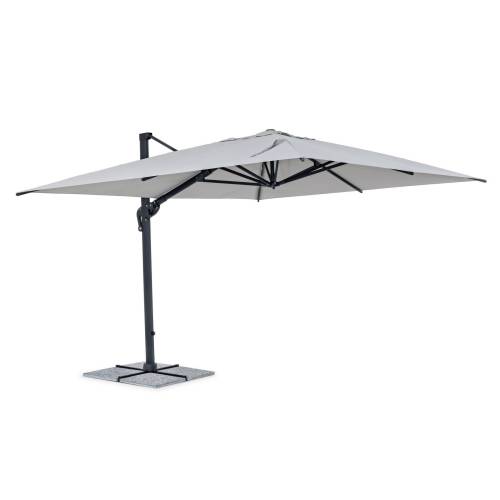 PARASOL DÉPORTÉ INES 3X4 ANT-GRIS CL T