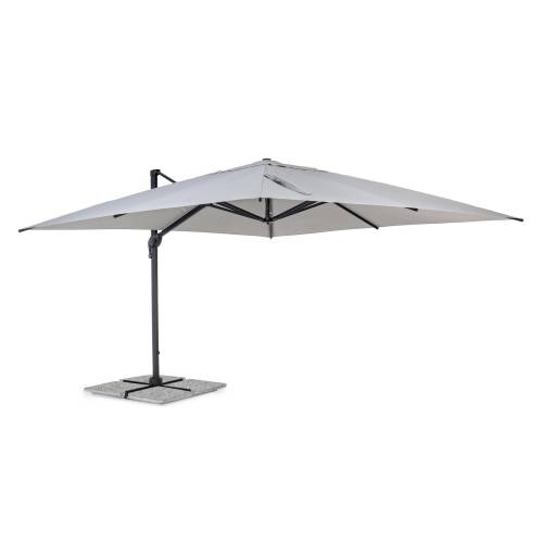 PARASOL DÉPORTÉ INES 4X4 ANT-GRIS CL