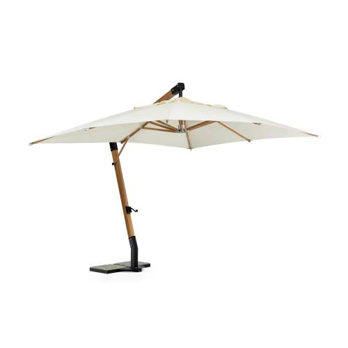 PARASOL DÉPORTÉ CAPUA NOVEAUX ÉCRU 3X4