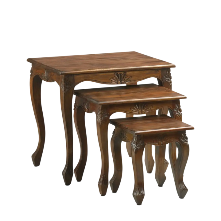 Table Basse Bois de Acajou | Salon Vintage