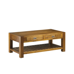 Table Basse Bois de Mindi Contemporaine pour Salon