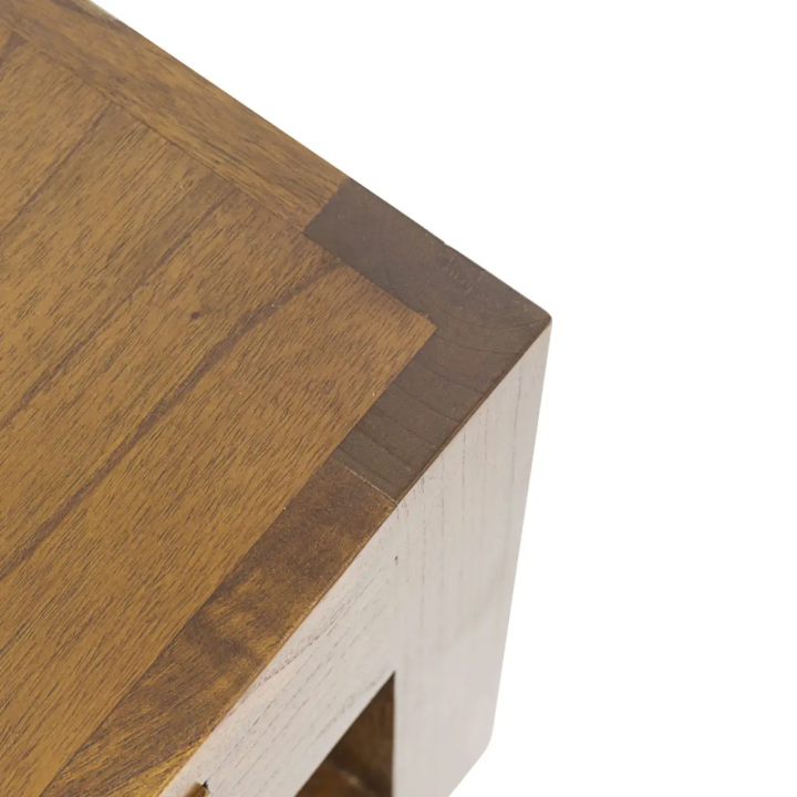 Table Basse Bois de Mindi Contemporaine pour Salon