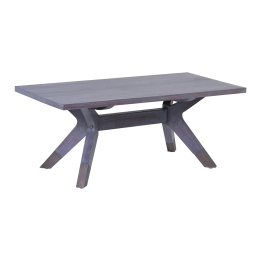 Table Basse Bois & Métal Bleues pour Salon Contemporain