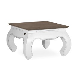 Table Basse Bois Massif pour Salon Contemporain