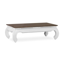 Table Basse Bois Massif pour Salon Contemporain