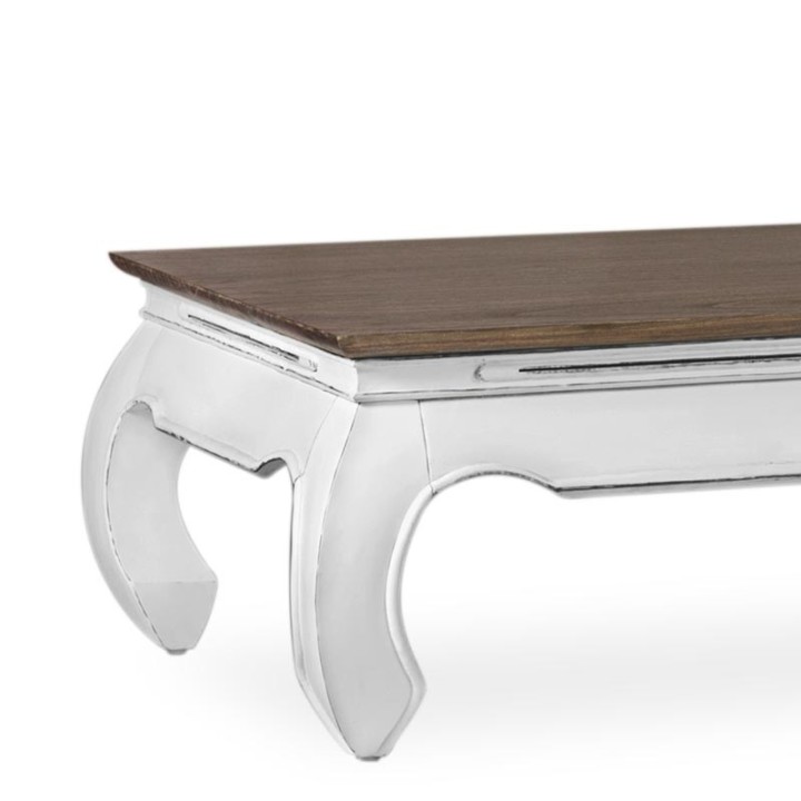 Table Basse Bois Massif Contemporain Design Iconique