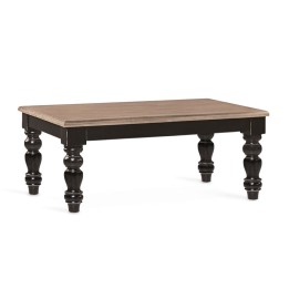 Table Basse en Bois Massif pour Salon Contemporain.
