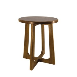 Table Bois de Mindi Rondes pour Salon Contemporain