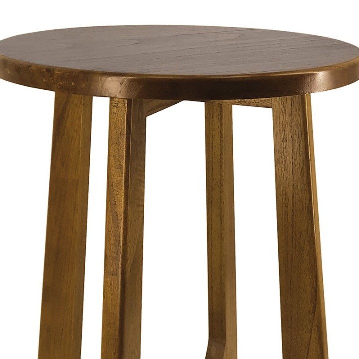 Table Bois de Mindi Rondes pour Salon Contemporain : Cette table en...