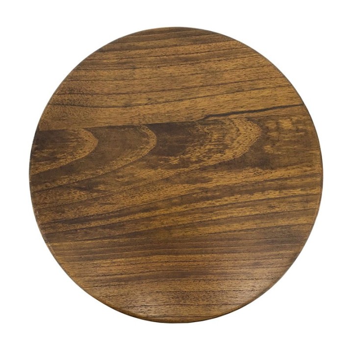 Table Bois de Mindi Rondes pour Salon Contemporain : Cette table en...
