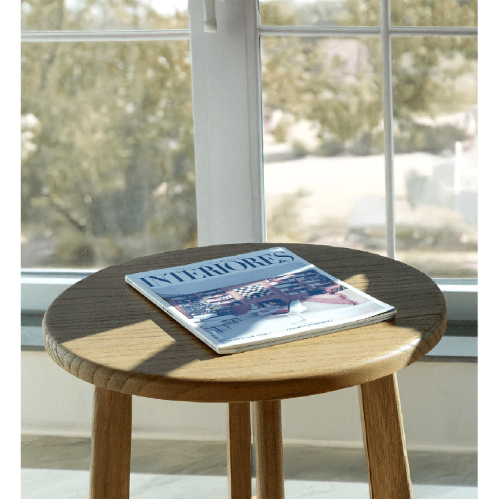 Table Basse en Bois de Mindi Rondes Salon Contemporain Cette table ...