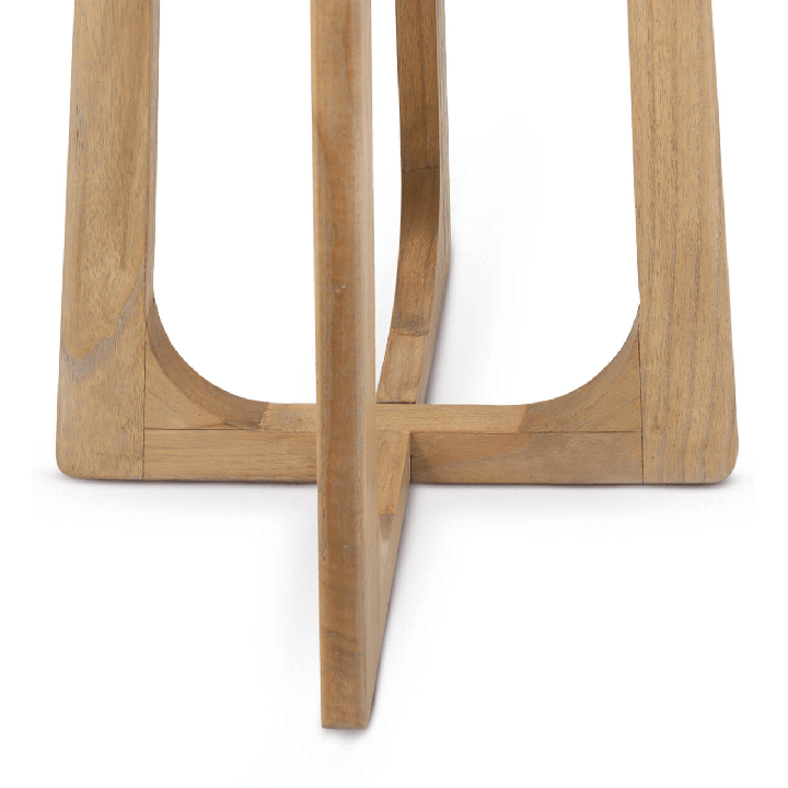Table Basse en Bois de Mindi Rondes Salon Contemporain Cette table ...