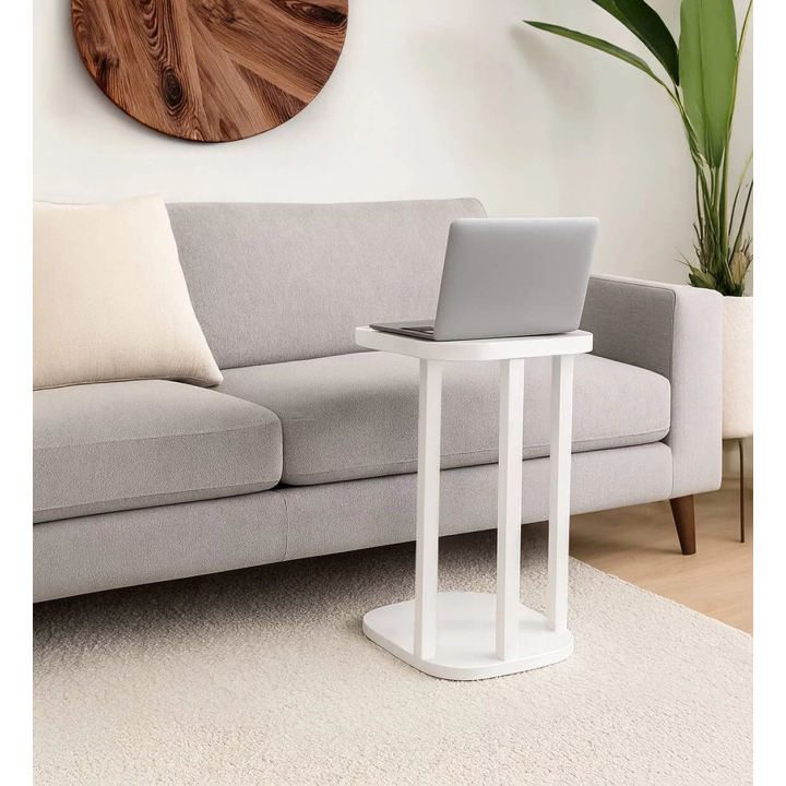 Table Basse Bois d'Acajou Rondes - Meuble Design Iconique en Bois M...
