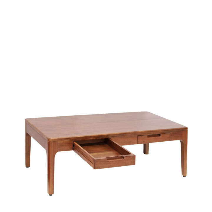 Table Basse en Chêne Clair pour Salon Contemporain Cette table bass...