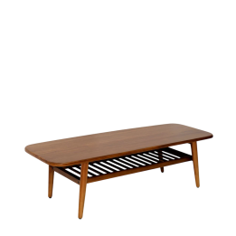 Table Basse Bois Vintage pour Salon Contemporain