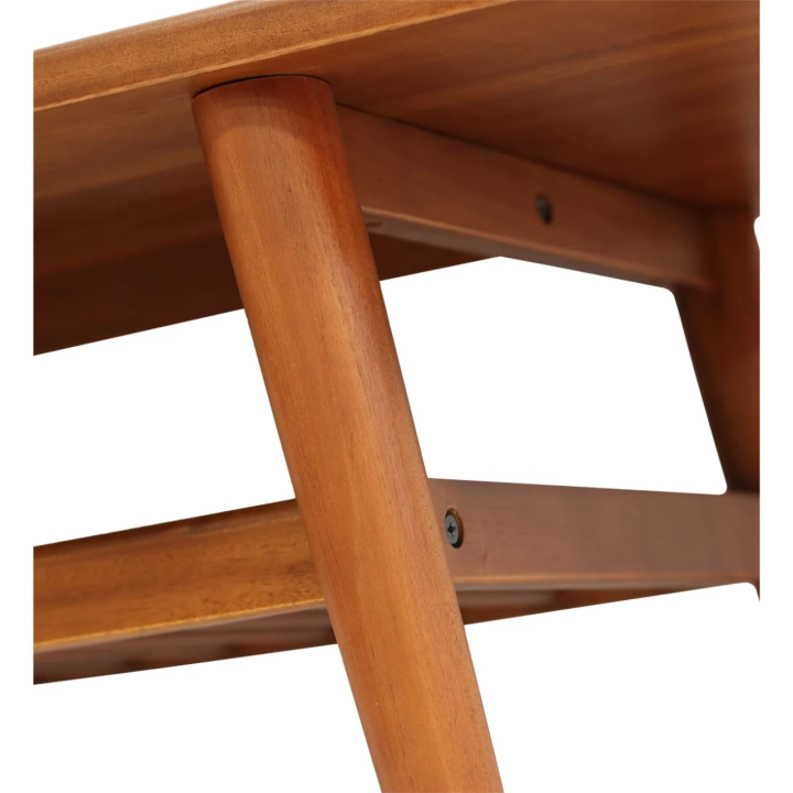 Table basse bois vintage signature japandi