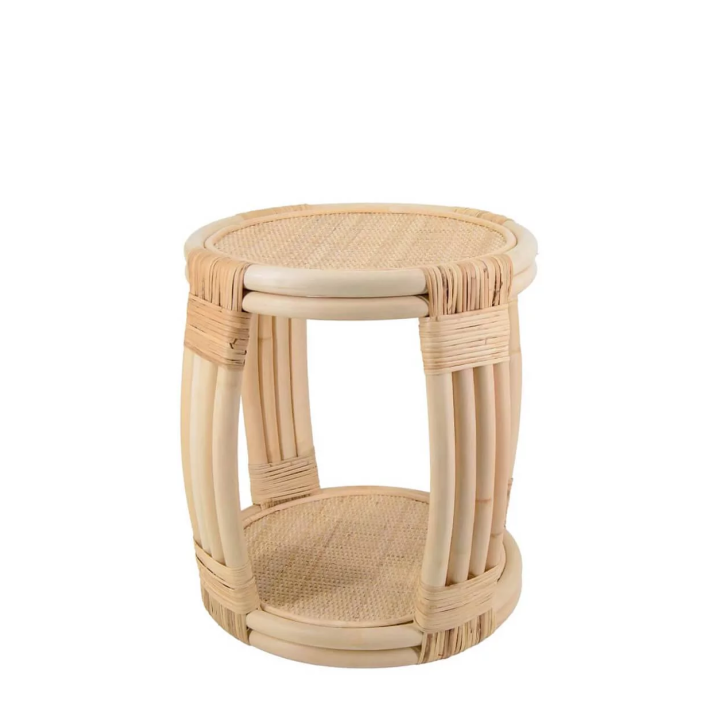 Table Basse Ronde en Bois pour Salon Contemporain avec Style Unique