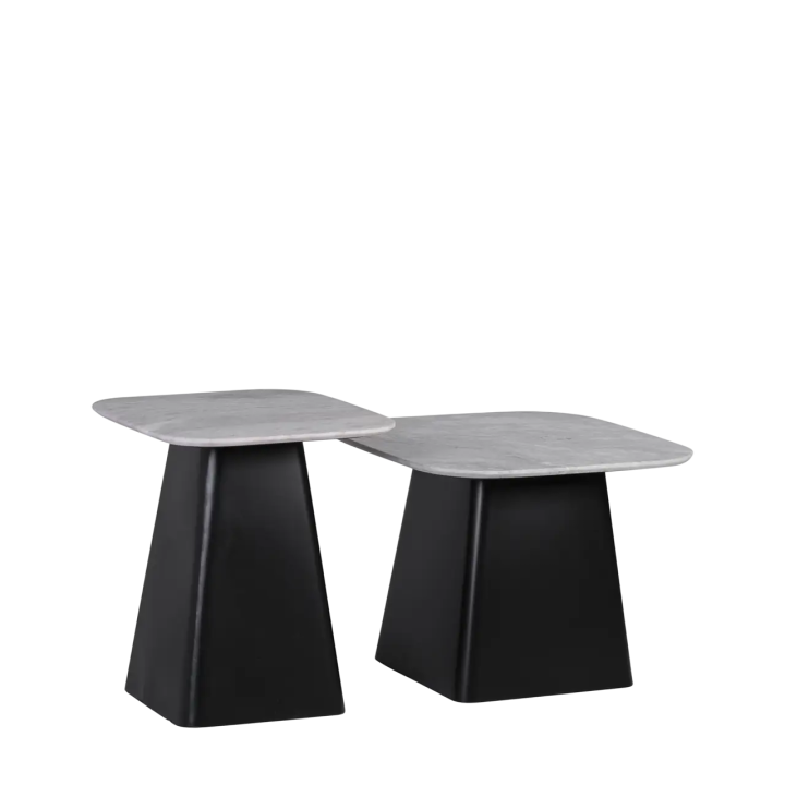 Table Basse Bois Marbre Noir pour Salon Contemporain : ce must-have...