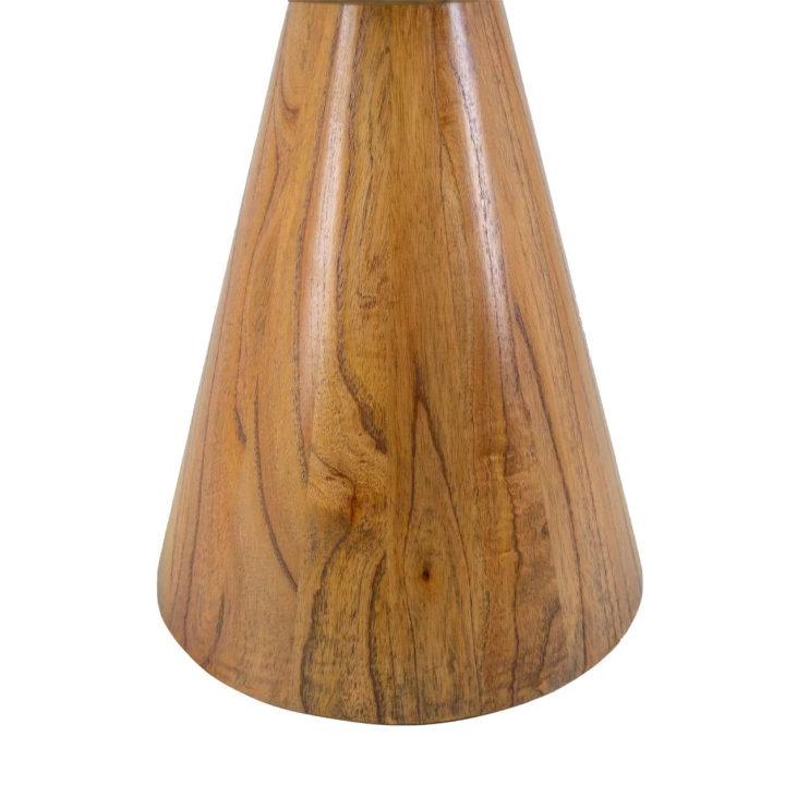 Table d'appoint Bois de Mindi Coniques : une signature contemporain...