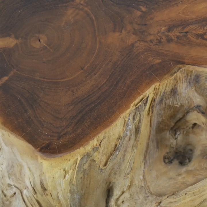 Table Basse Bois de Teck pour Salon : Cette table basse en bois de ...
