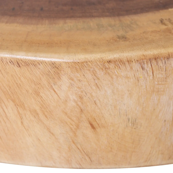 Table Basse Tronc Bois Massif Salon Contemporain Cette table basse ...