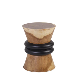 Table Basse en Bois de Suar pour Salon Contemporain Cette table bas...